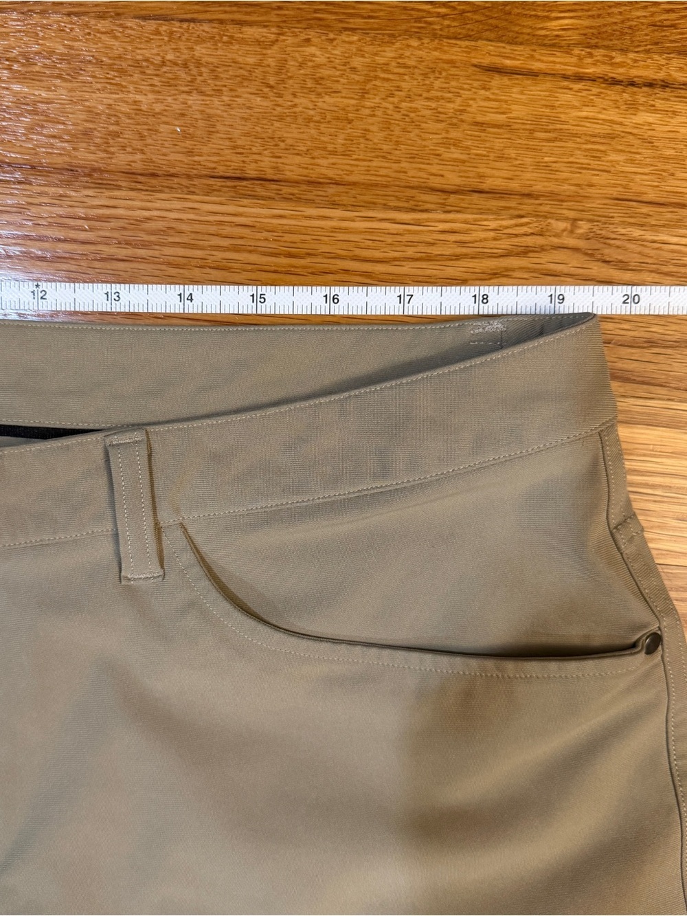 Lululemon ABC Pant Classic in Artifact(?)/Khaki - Size 38 x 29" Inseam - Picture 3 of 8